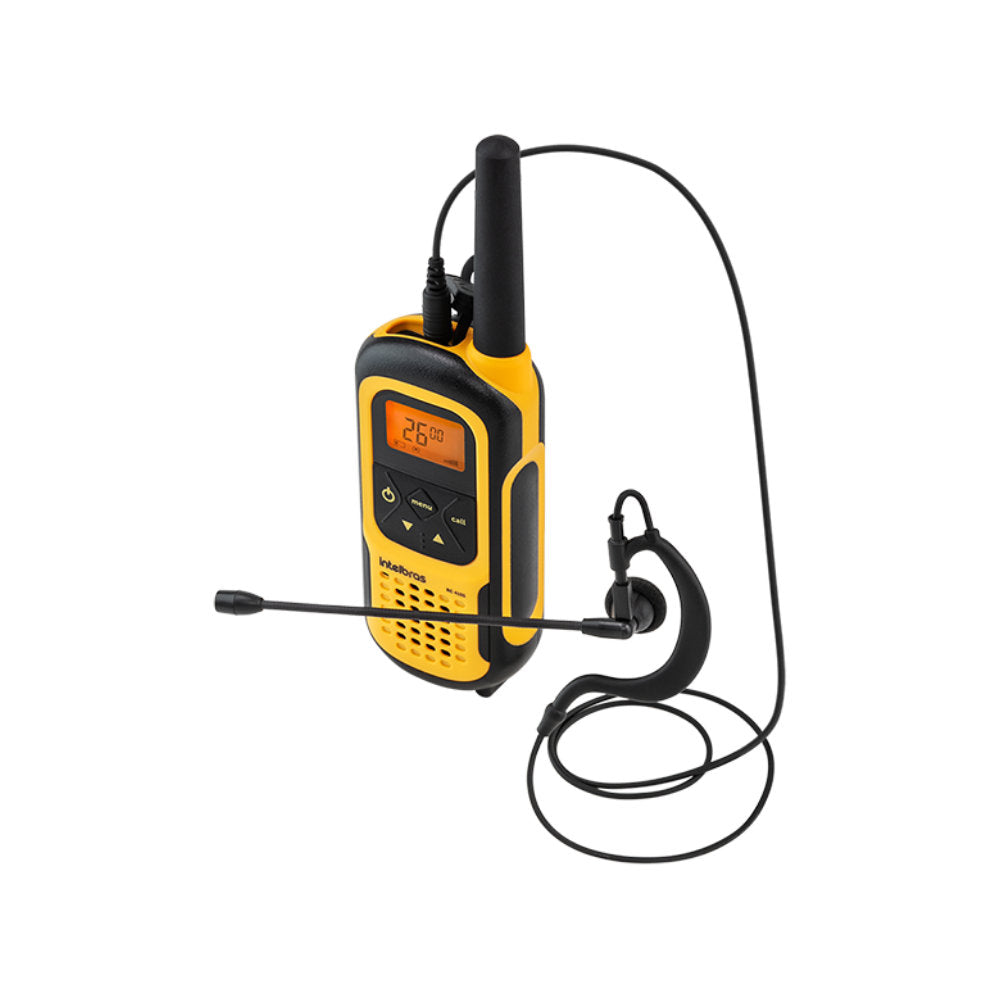 Fone de Ouvido com Microfone para Rádio Comunicador Intelbras HC20