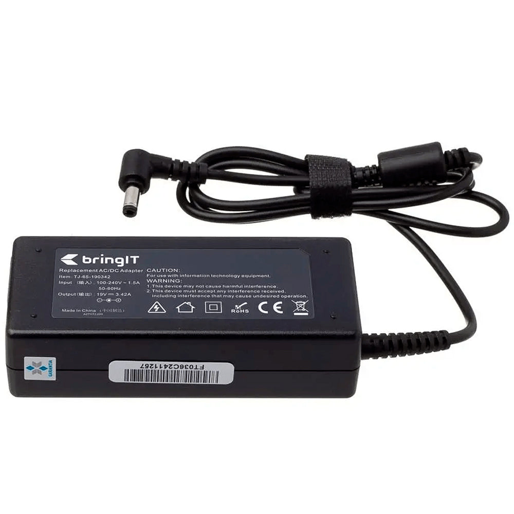 Fonte Notebook Compatível Com Positivo- 19V 3.42A 65W - 5.5 X 2.5mm