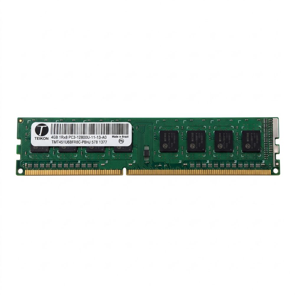 Memória RAM Teikon 4GB DDR3 1600MHz PC3-12800U 1Rx8 Desktop