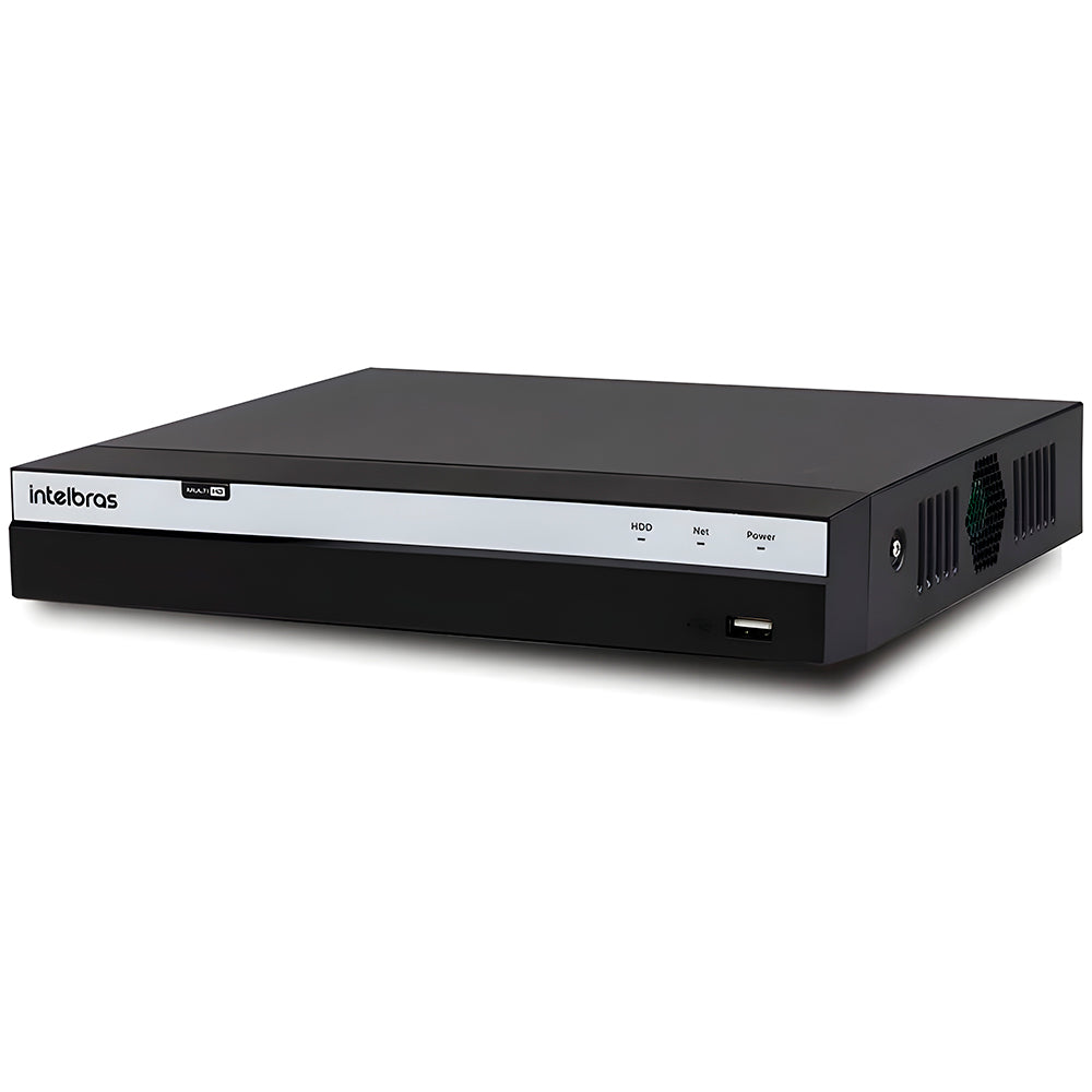 DVR Gravador de Vídeo Digital Com 4 Canais, Intelbras MHDX 3104, Com HD 1TB Western Digital