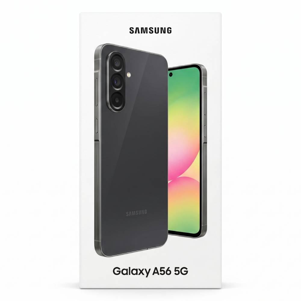 Smartphone Samsung Galaxy A56 128GB 5G Preto - Câmera 50MP Tela 6.7"