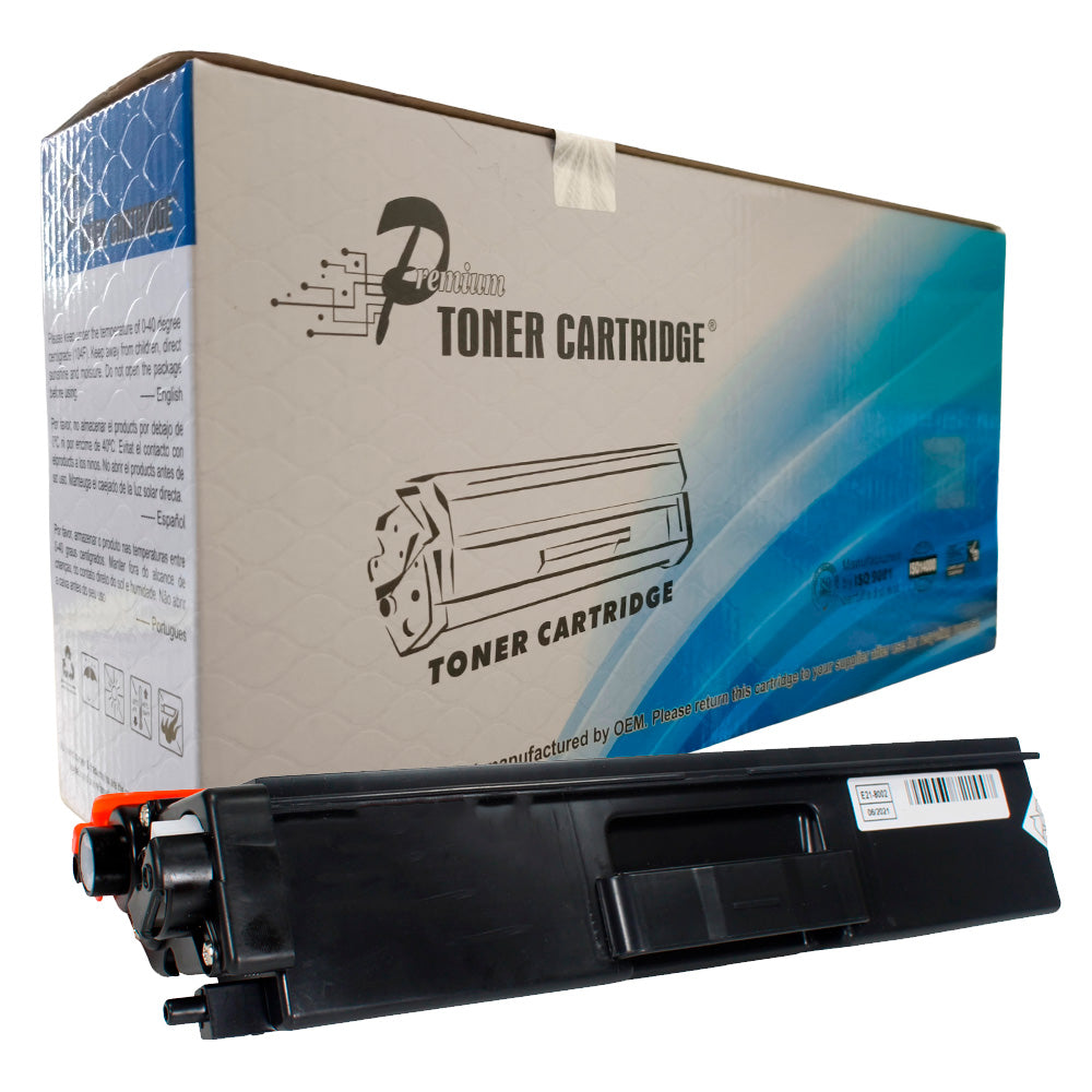 Cartucho de Toner Compatível Brother, TN419BK, Preto, Para HLL8360CDW, MFCL8610, MFCL8900, MFC-L9570CDW, Premium 9K