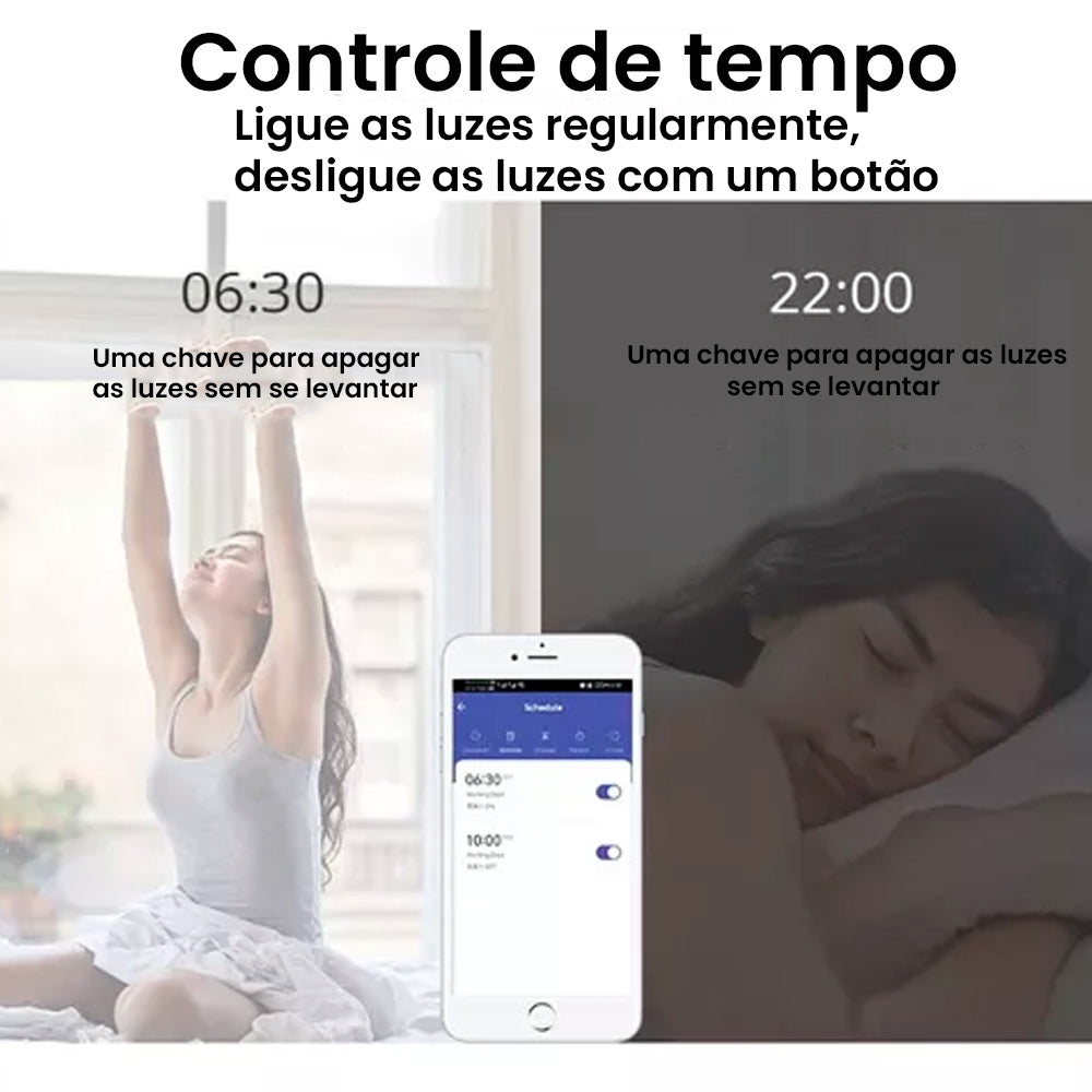 Interruptor Inteligente Zemismart, 2 Botões, Tomada 10A, Zigbee 3.0, Compatível Com Alexa, Google Home - TB25, Branco