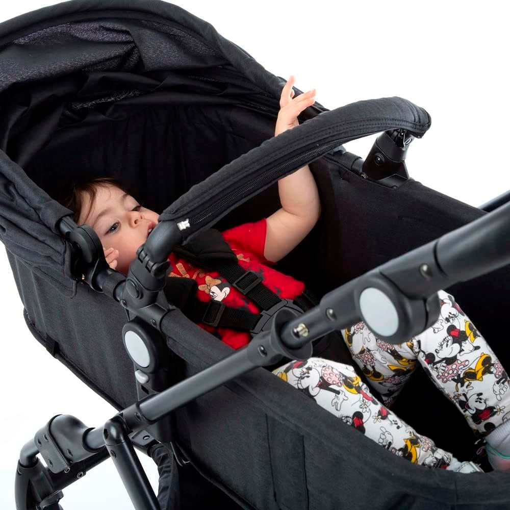 Cosco Kids, Travel System Poppy Duo, Preto Mescla