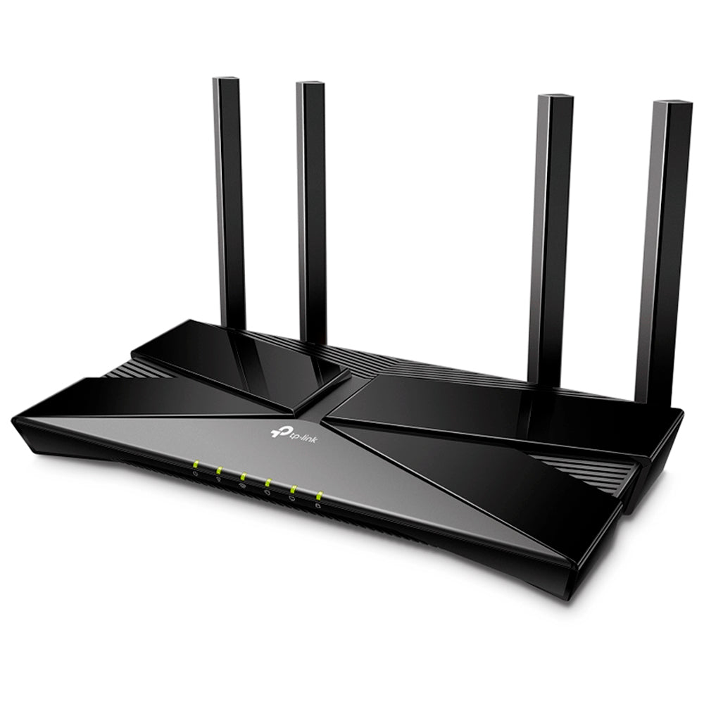 Roteador Tp-Link EX511 AX3000 Dual Band Gigabit / 2.4GHz / 5GHz / Wi-Fi 6 / 4 Antenas - Preto