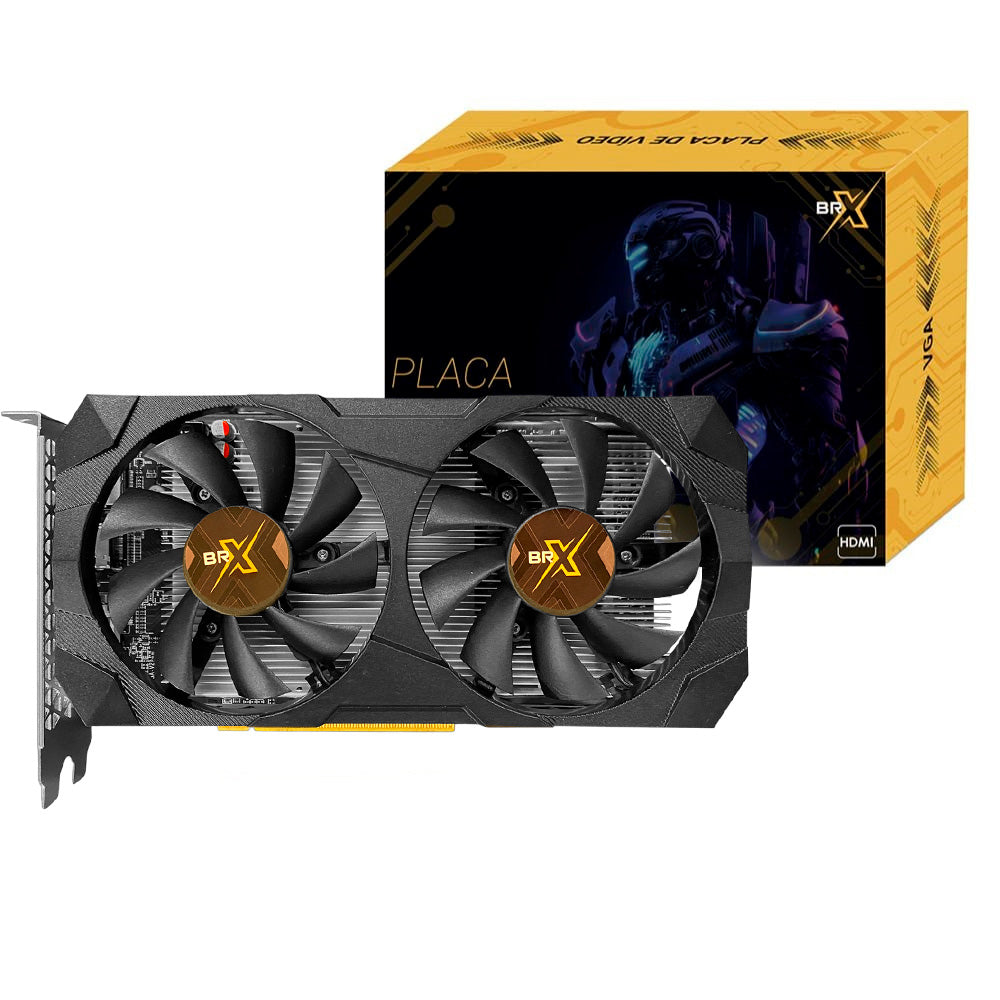 Placa de Vídeo AMD Radeon RX580, 8GB GDDR5, 256-bit, 2048SP, PCI Express 3.0, HDMI/DP/DVI, Dual Fan - BRX