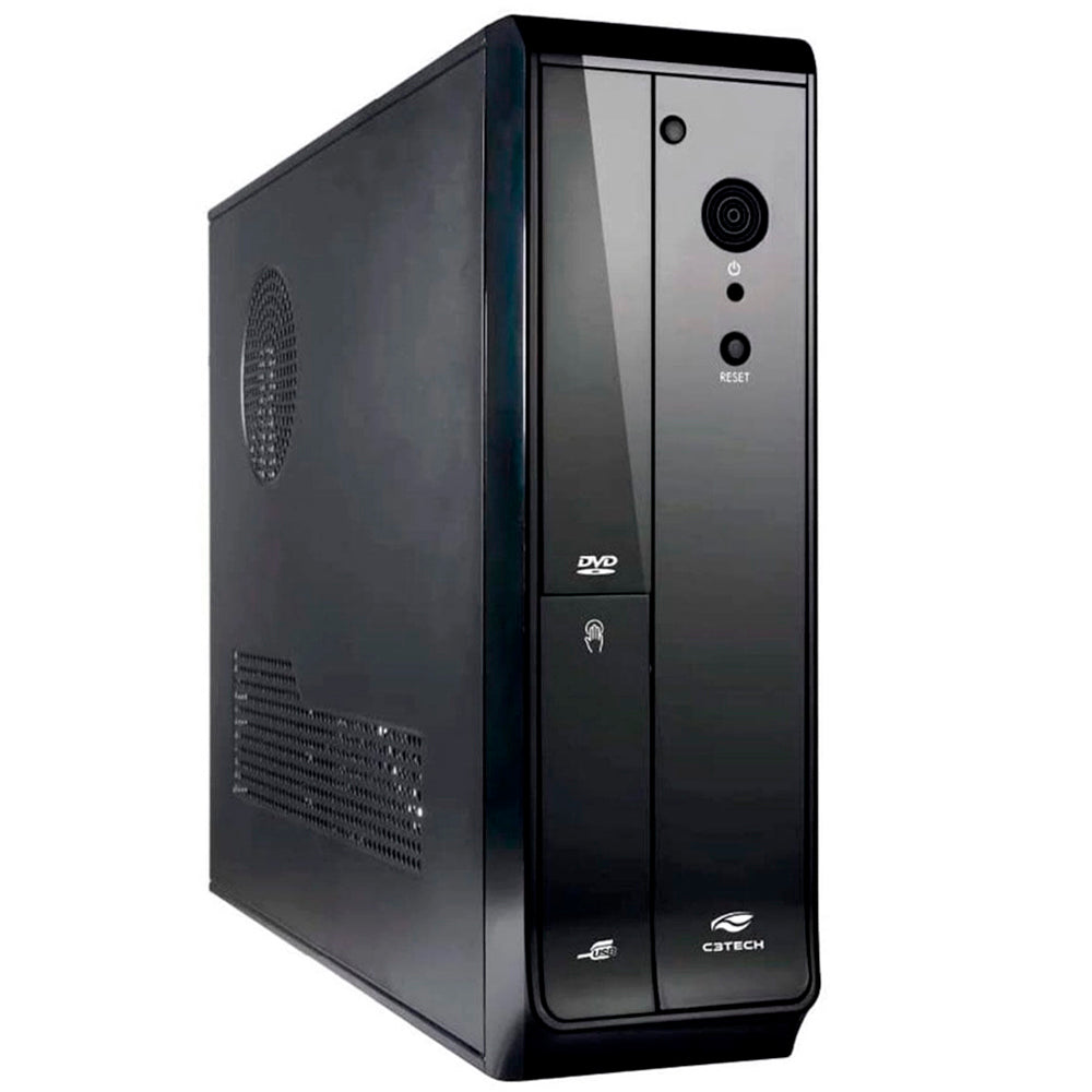 Computador Slim Core I3-3240 - 8GB RAM - SSD 128GB - Gab C3Tech Slim, Windows 10, Com MousePad Brinde