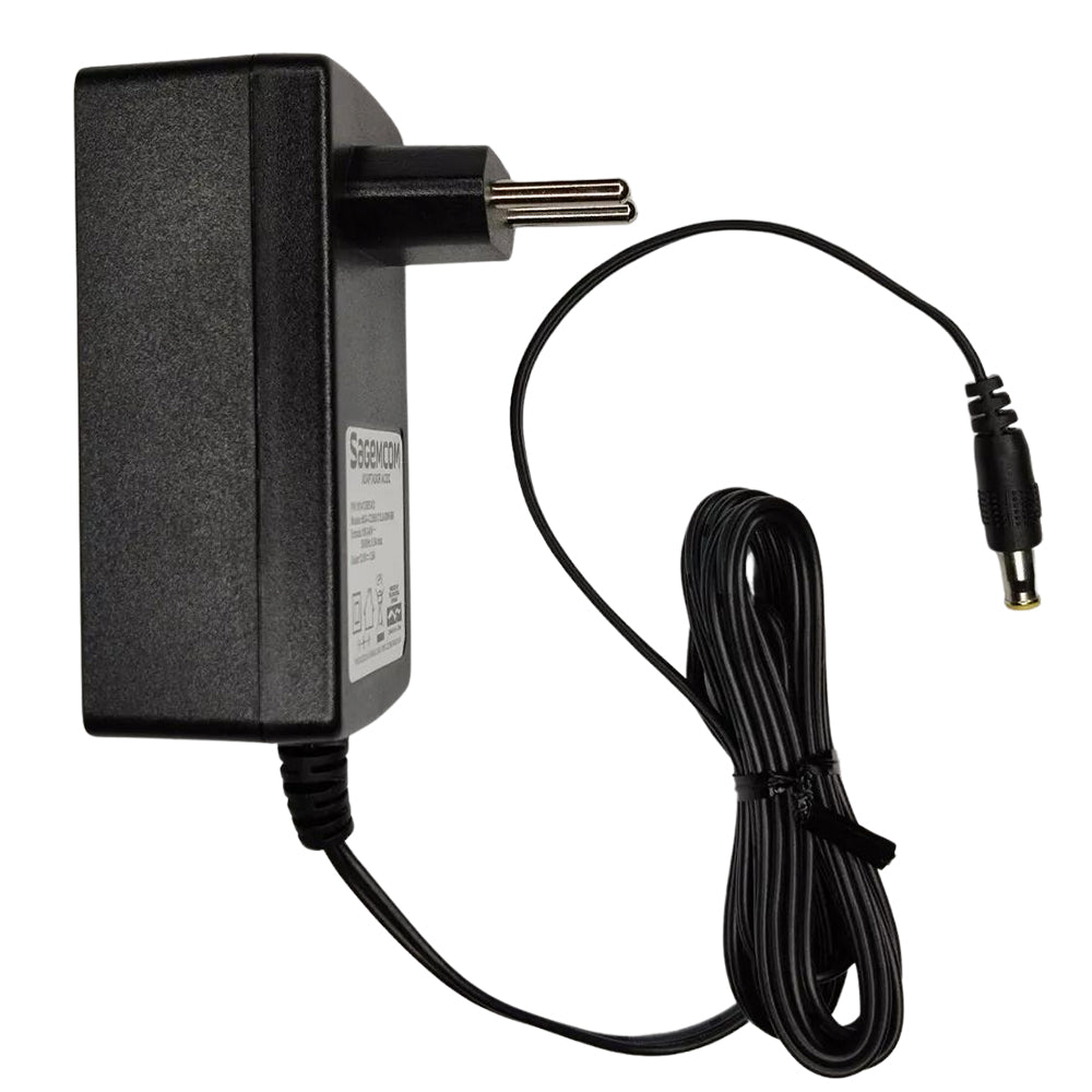 Fonte de Alimentação 12V 2.5A Pino 5,5mm x 3,5mm - Modelo: MSA-C2500IC12.0-30W-BR