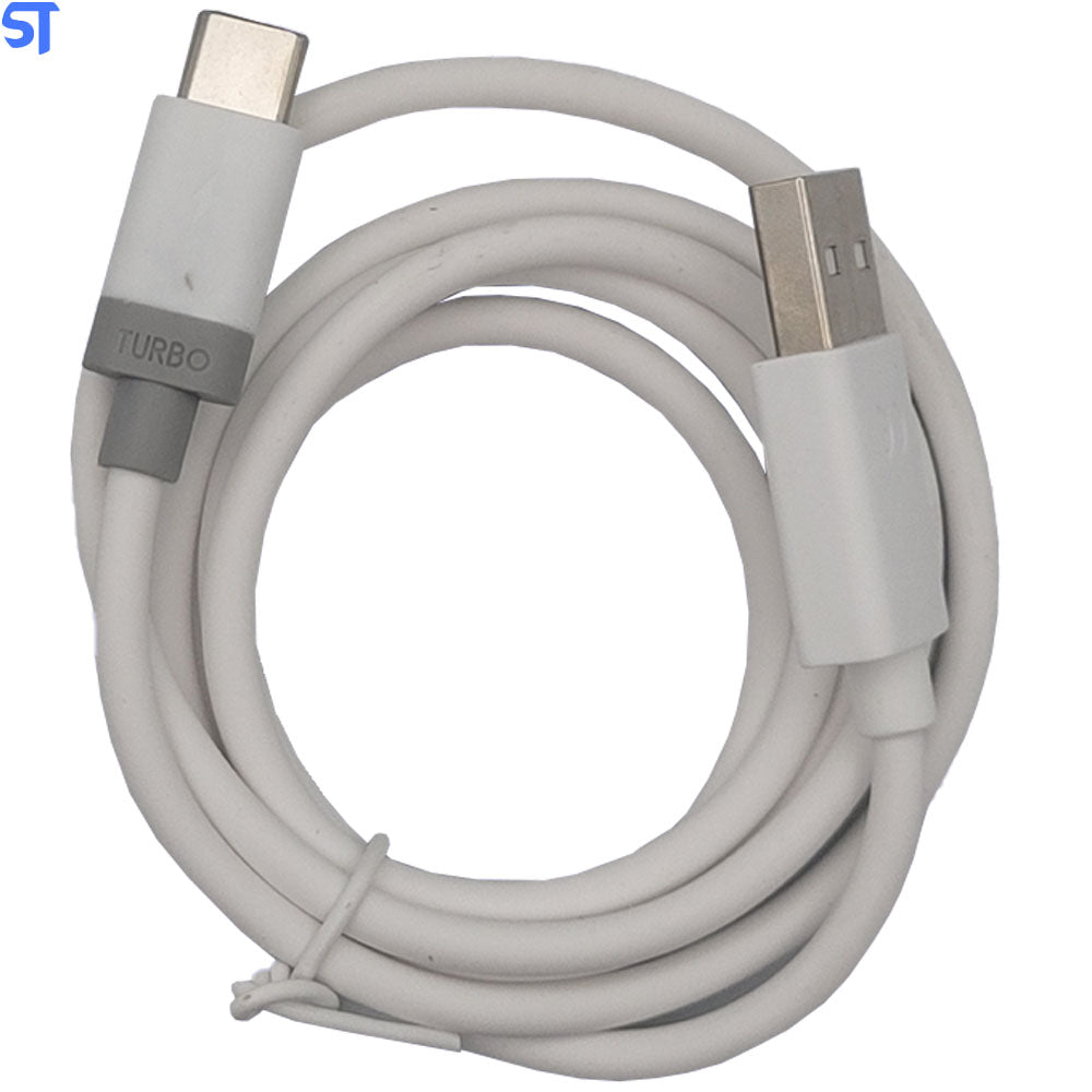 Cabo USB Para Tipo-C, Carga e Dados, Turbo 4.0, Cabo 1 Metro, KA-322-TY, KAPBOM, Branco