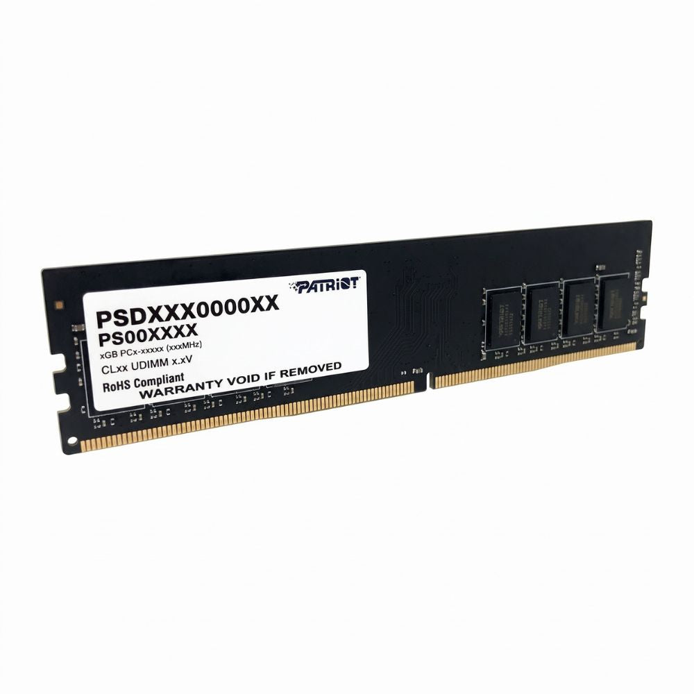 Memória Ram Desktop 16GB 3200Mhz DDR4 Patriot Signature, 1.2V  (Preto)