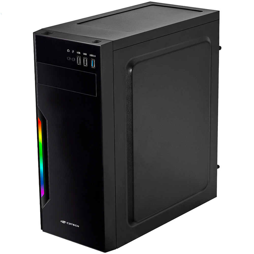 Computador Gamer i7-10700, Placa Mãe H470M, RAM 8GB, SSD WD 480GB, Fonte ATX 250W, Gab MT-G210BK, Windows
