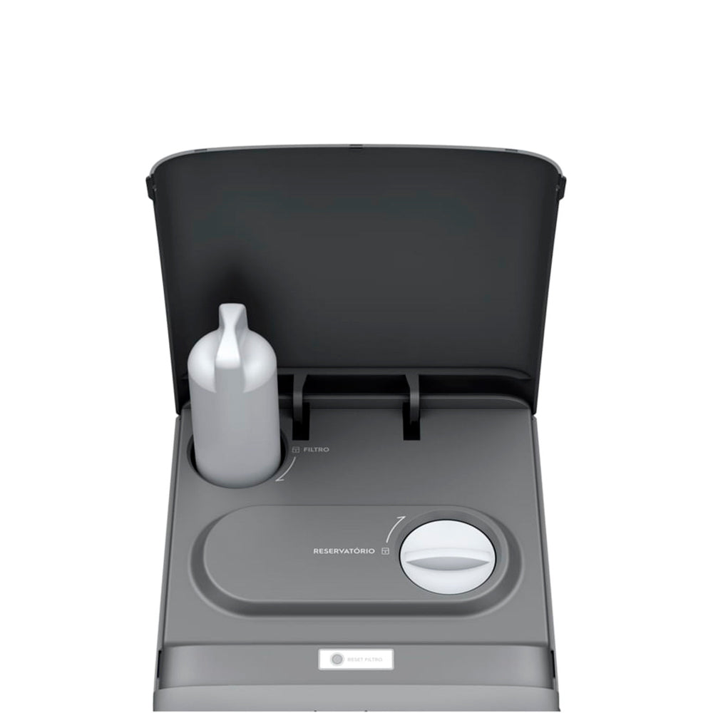 Purificador de Água Natural, Gelada e Quente PH41X Electrolux Prata, 220V, Com Compressor e Controle de Temperatura