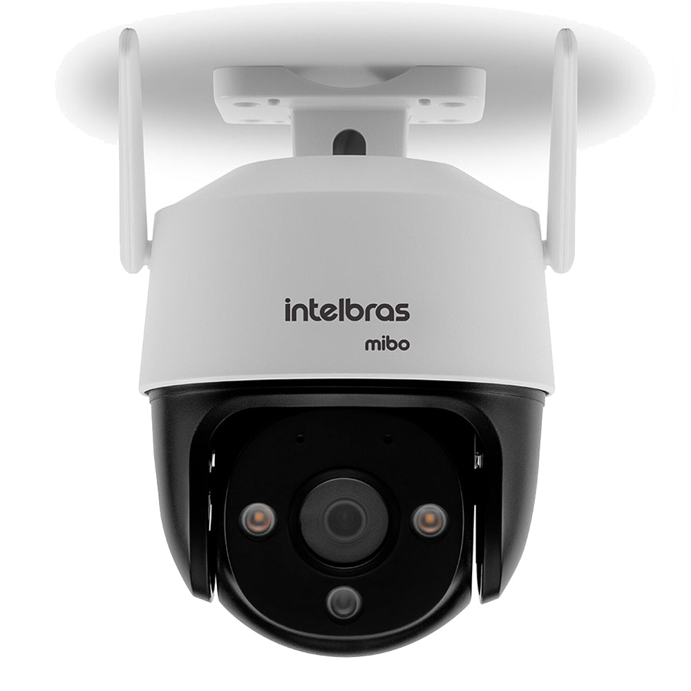 Câmera de Segurança IP Externa Intelbras iM7, Wifi, FHD, Proteção Contra Chuva e Poeira, Microfone Interno, Branco