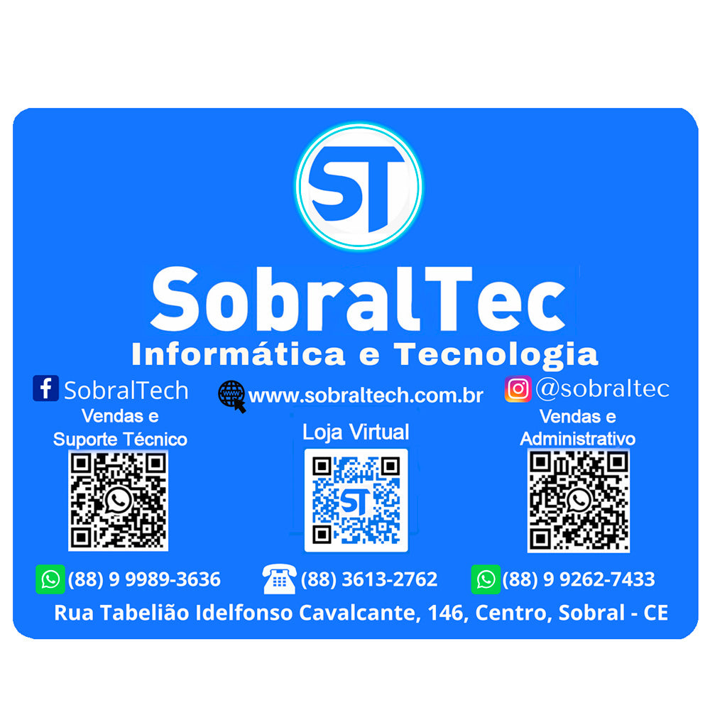 Computador Core I5-10400F, RAM 8GB DDR4, SSD 480, GT-H510 M2, Rede Gigabit, Placa de Vídeo 1GB, Gab Slim, Windows 11