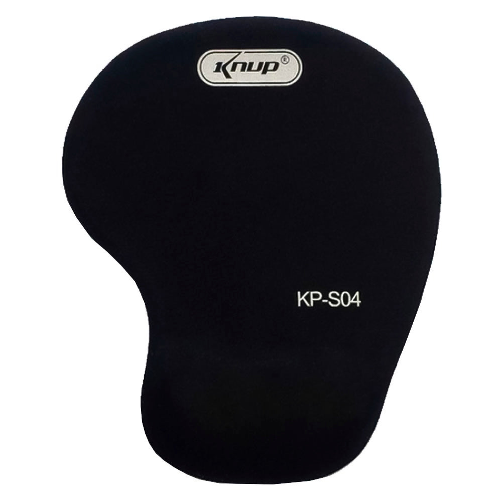 MousePad Ergonômico com Apoio de Pulso em Gel 22x21cm KNUP - KP-S04
