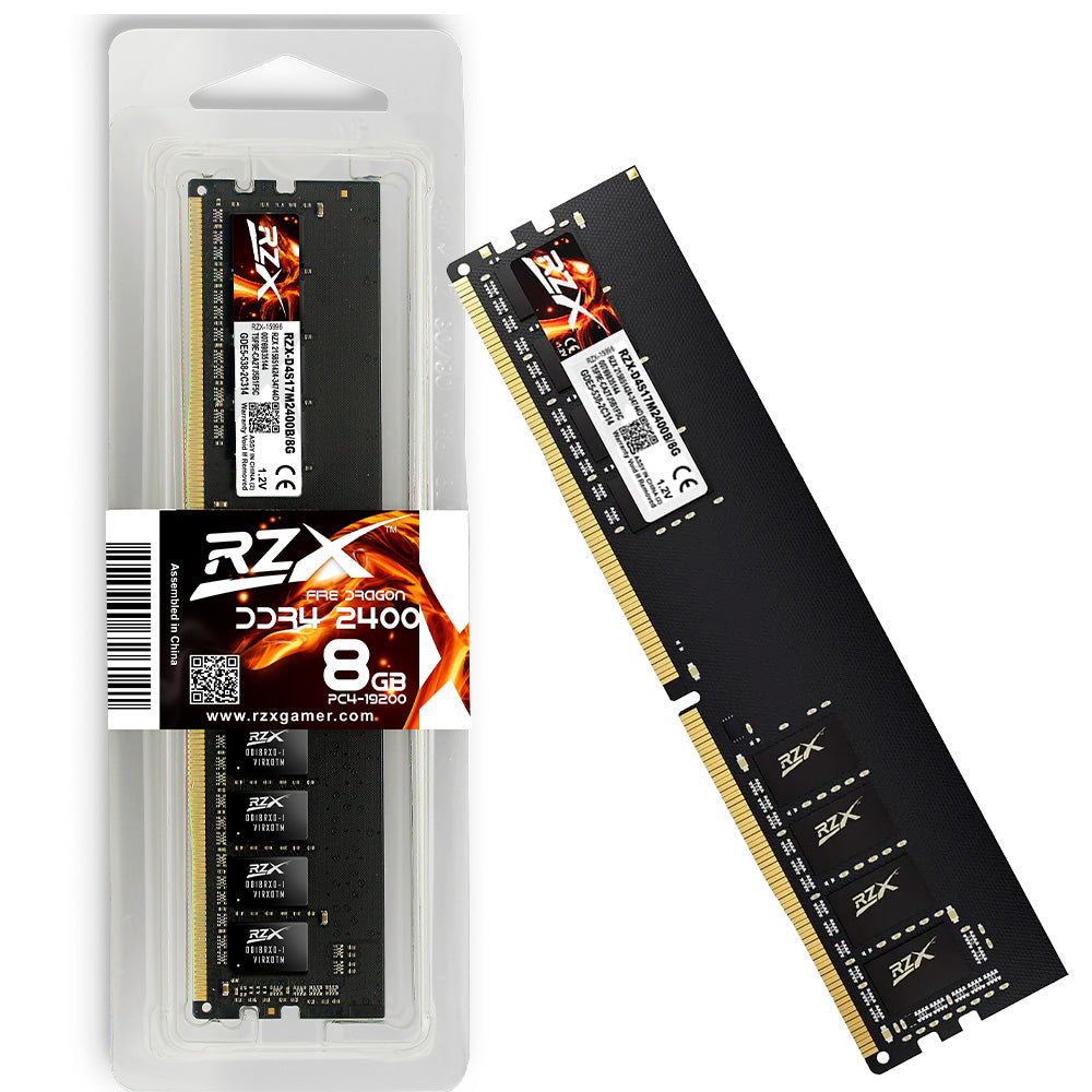 Memória RAM Gamer Desktop 8GB 2400MHz DDR4 FireDragon - RZX