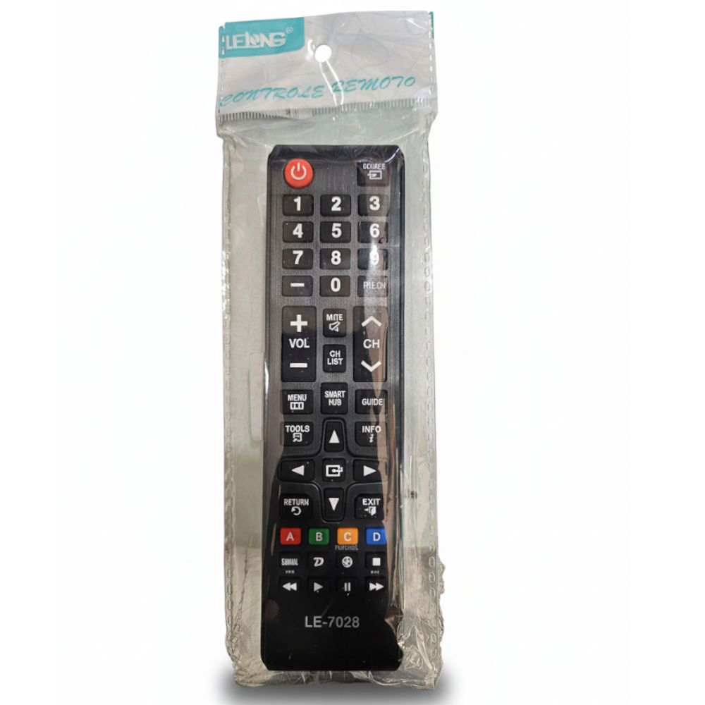 Controle Remoto para Samsung TV Smart, Smart HUB, Botão Futebol, Lelong LE-7028
