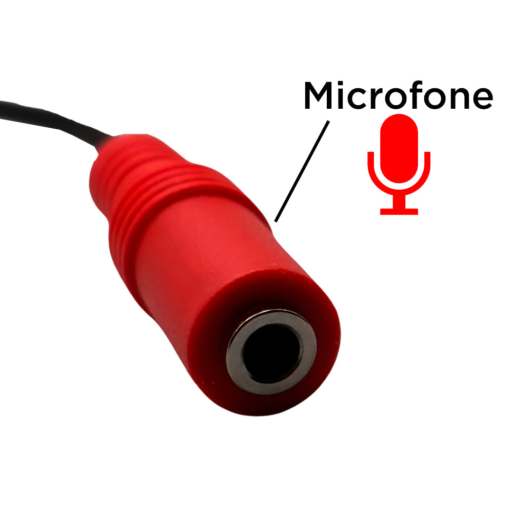 Cabo Adaptador Y, P2 ( 4C ) Macho, Para 2 P2 Fêmea, Fone e Microfone, StormTech