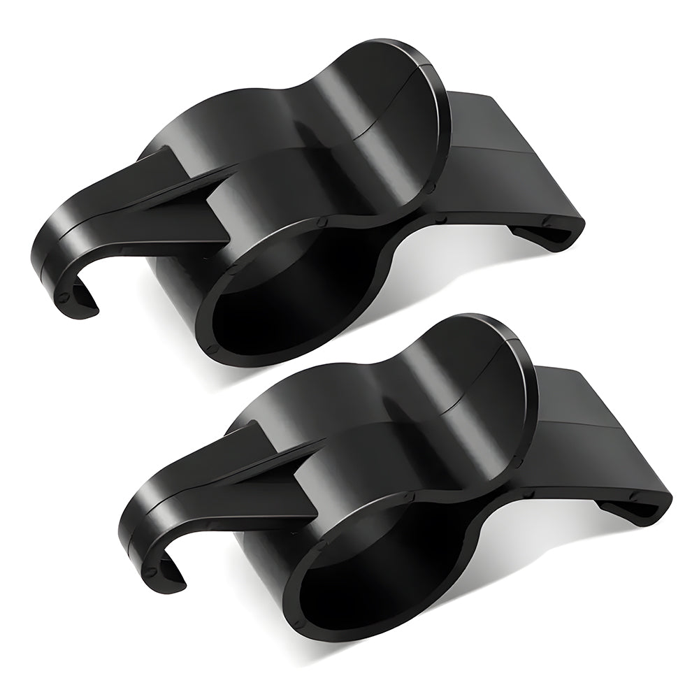 KIT 2 Peças, Suporte Para Guarda-Chuva, Gancho Organizador Para Porta Mala de Carro, Preto