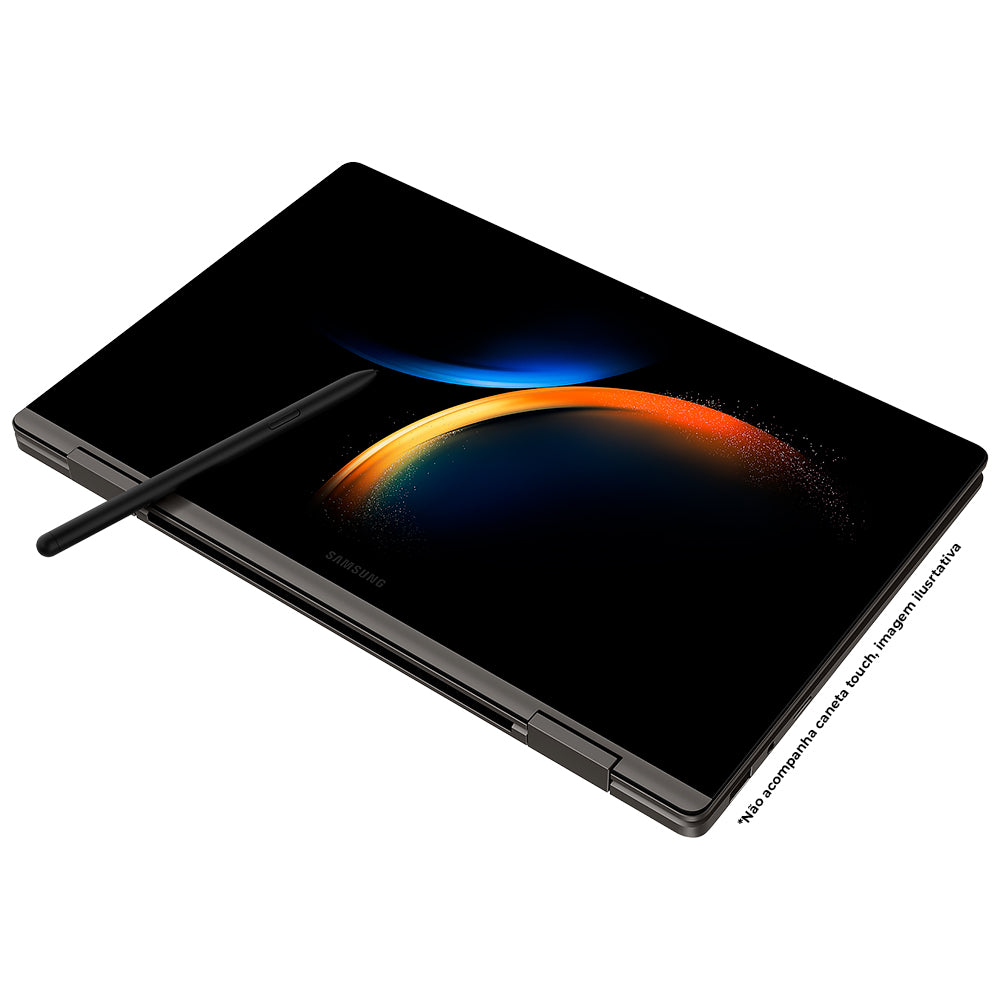 Notebook Samsung Book3 360, Core i5-1335U, 8GB RAM, 256GB SSD, Tela 13.3