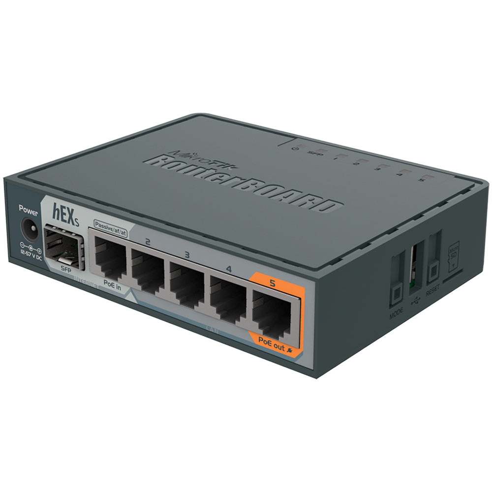 Routerboard Mikrotik-RB 760IGS Hex s 880MHZ 256MB L4, Gigabit 5P +1 SFP