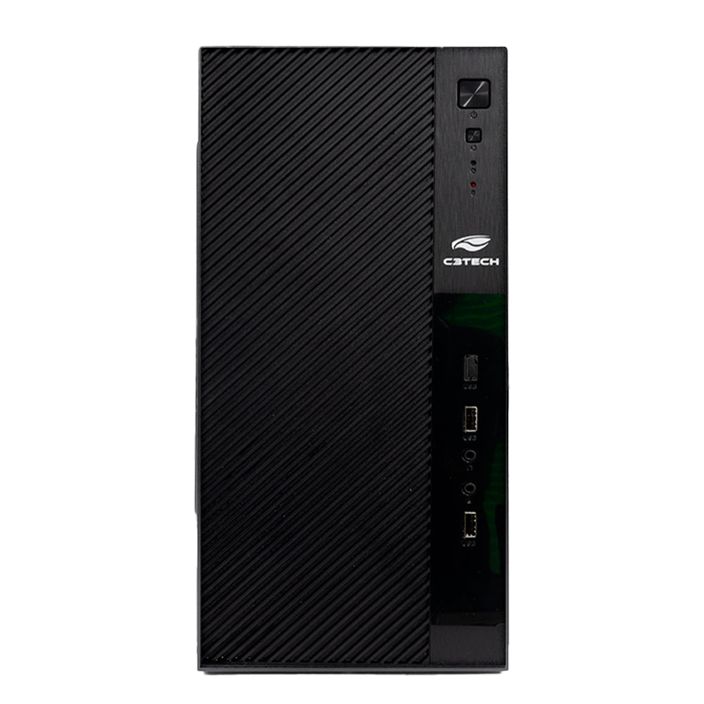Gabinete Micro-ATX MT-31BK Com Fonte 200W C3Tech