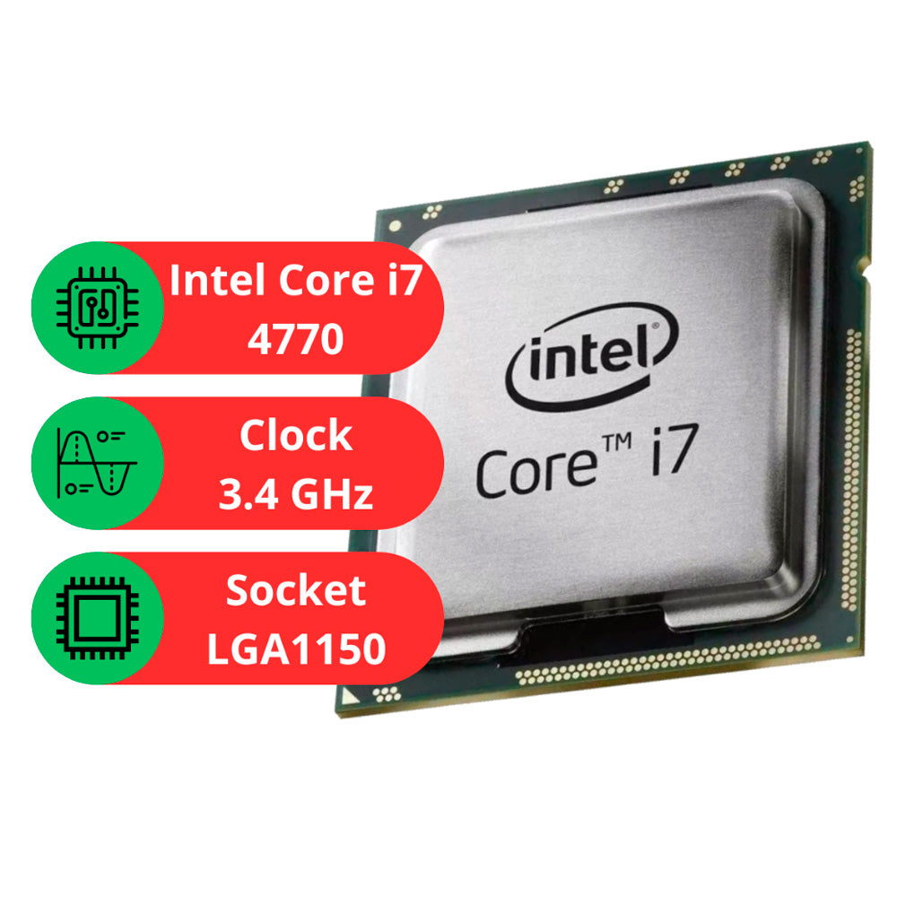 Processador Intel Core i7-4770 3.4ghz LGA 1150 Cache 8MB 4ª Geração