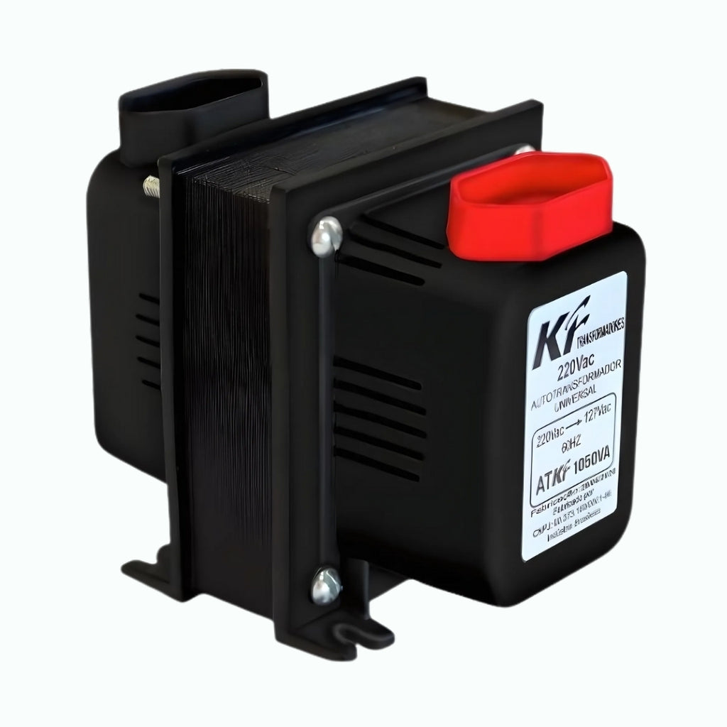 Autotransformador KF, Tripolar, 1500VA, Bivolt 110V/220V, Slim, Preto -  TRF0895