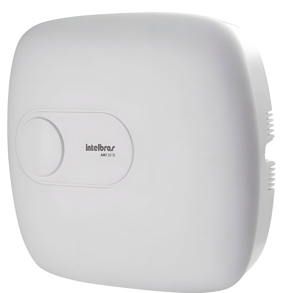 Central de Alarme Monitorada Intelbras AMT 2018 Com 18 Zonas - Branco