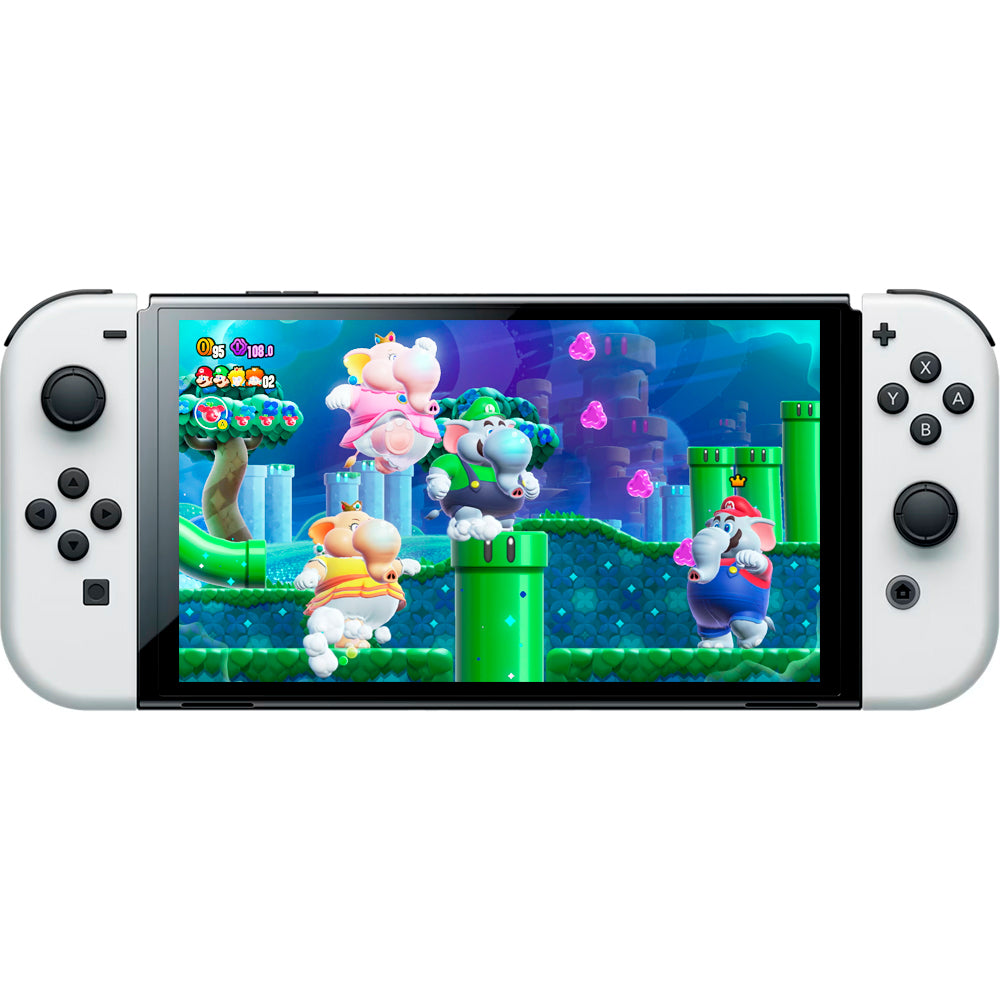 Nintendo Switch Oled Edição Super Mario Bros. Wonder + 12 Meses Assinatura Nintendo Switch Online