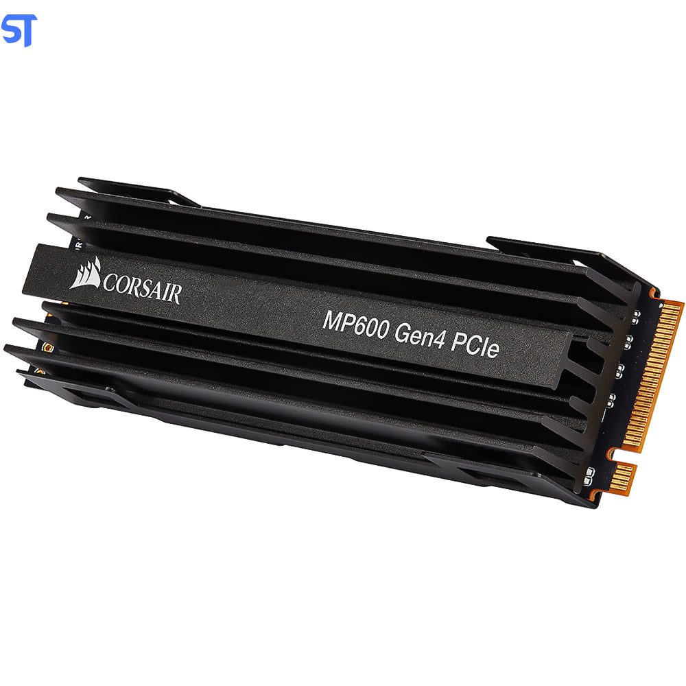 SSD NVME Corsair Force MP600, 1TB, M.2 2280, NVME PCIe, Leitura 4950MB/s, Gravacao 4000MB/s, CSSD-F1000GBMP600R2