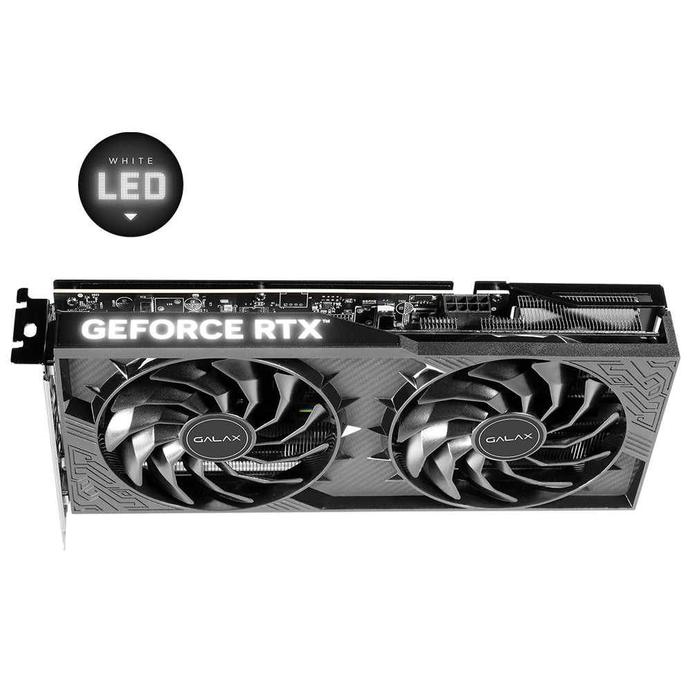 Placa De Video Galax Geforce RTX 4060 Ti, Teclab Dual (AD104), 8GB, 128 BITs, GDDR6, 46ISL8MDABOC