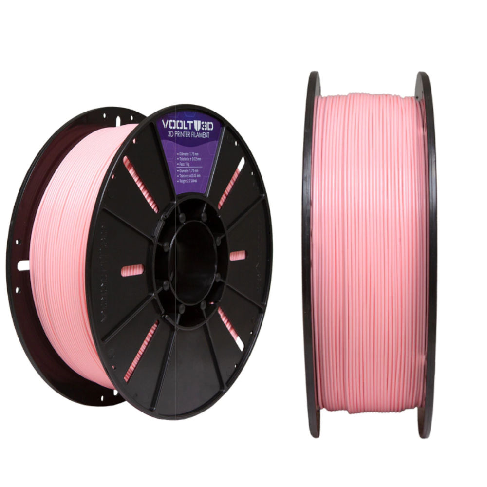 Filamento PLA Rosa Bebê Velvet High Speed Premium 1 Kg 1,75 mm – Impressão 3D FDM