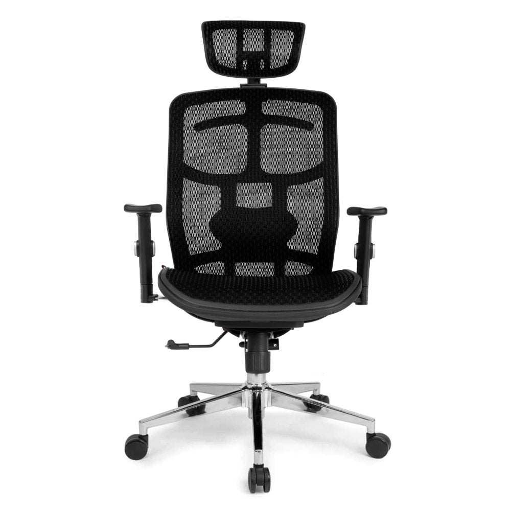 Cadeira Gamer e Escritório DT3 Office Diana Cavaleira Series Ergonômica Com Estofado de Mesh, Reclinável, Preto, 11726-7