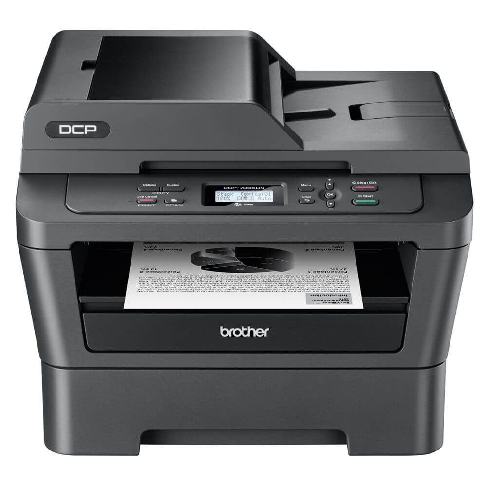 Impressora Multifuncional Brother DCP-7065DN Laser