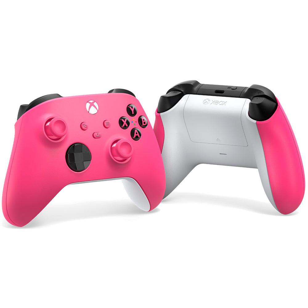 Controle Joypad Xbox Series X/S Wireless com Bluetooth Deep Pink Rosa