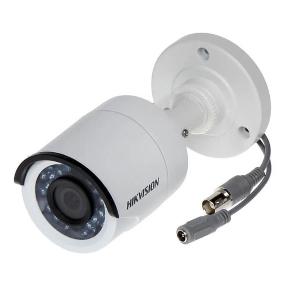 Câmera Hikvision Bullet Turbo HD DS-2CE16D0T-IRPF, Lente 2.88mm, HDTVI, IP67 à Prova de Intempéries, Branco