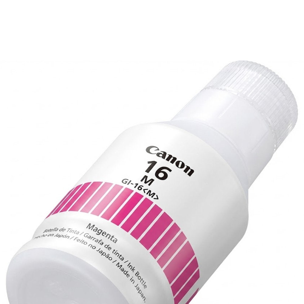 Refil de Tinta Canon GI-16 Magenta Original 135ml para Maxify GX5010, GX6010, GX7010, GX6020, GX7020