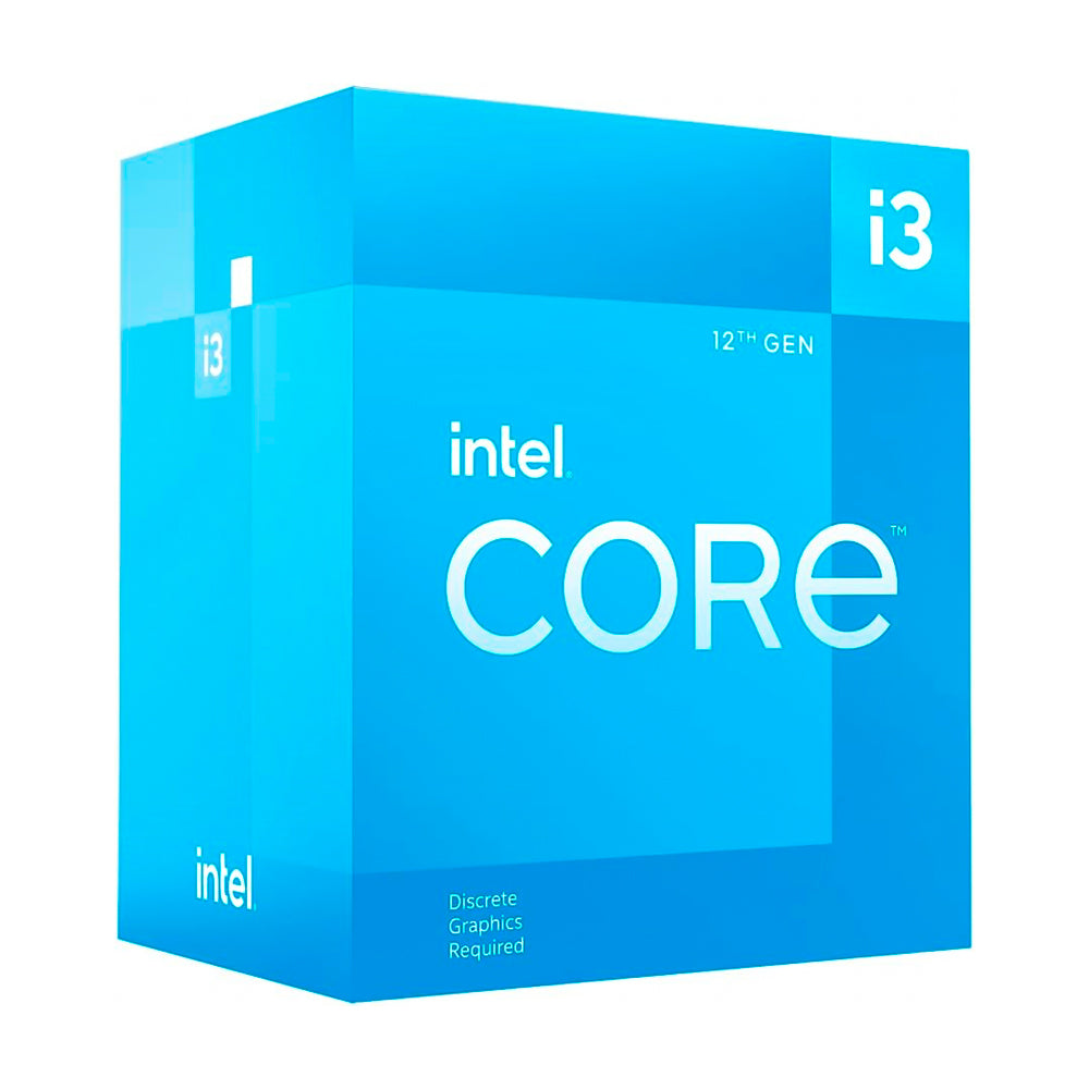 Processador Intel Core i3-12100F, 3.30GHz (Turbo 4.30GHz), 4 Núcleos, 12MB Cache, TDP 58W, LGA 1700, 12ª Geração, Box