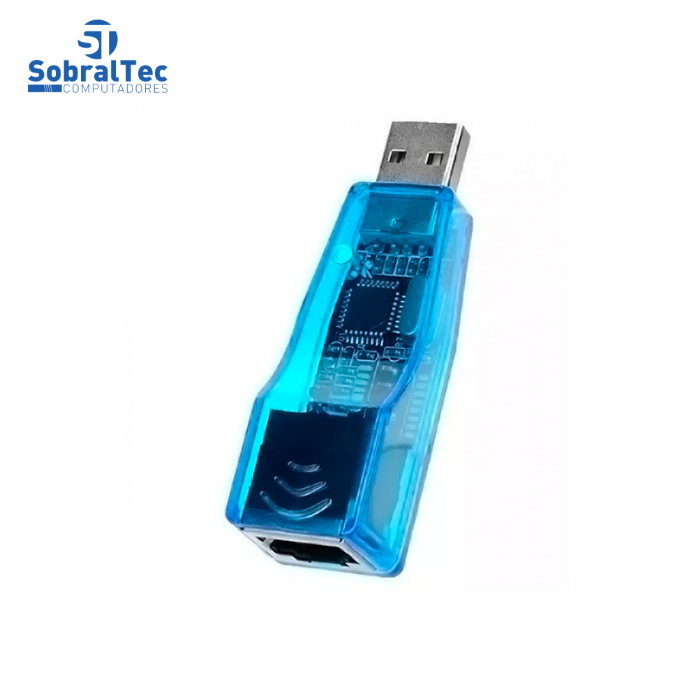 Adaptador USB 2.0 Lan Placa De Rede Externa RJ45 Xtrad XT-2072