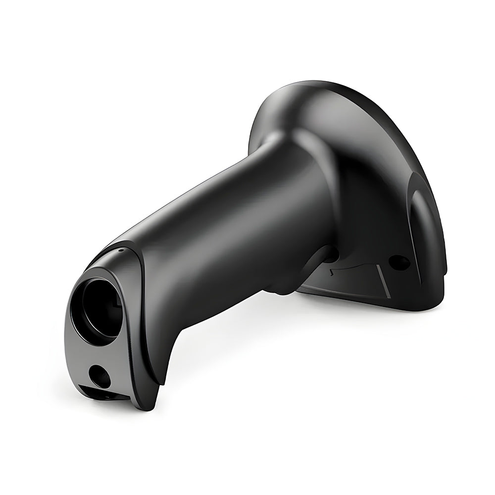 Leitor de Código de Barras 1D USB, Laser Bidirecional, 200 Leituras Por Segundo, Goldentec - Preto