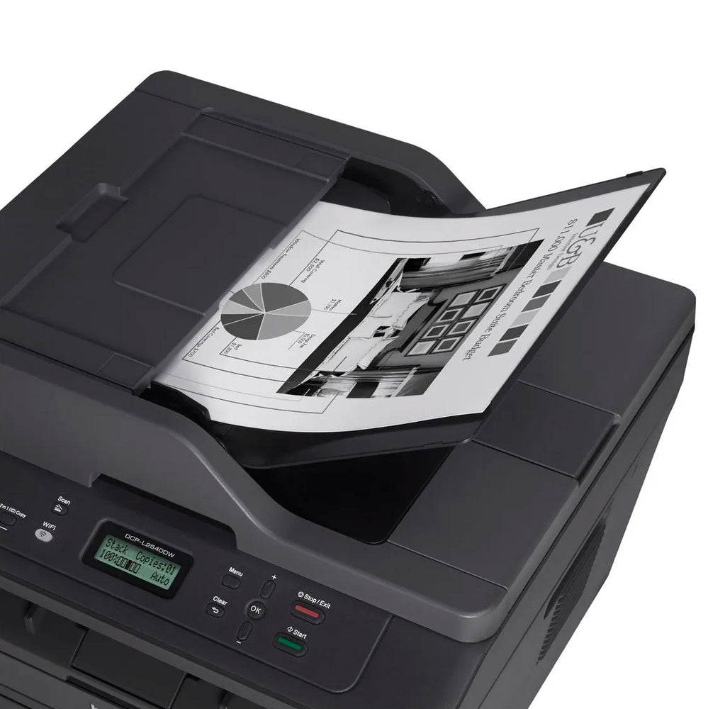 Impressora Multifuncional Brother DCP-L2540DW Laser Monocromática Wi-Fi Duplex - 110V