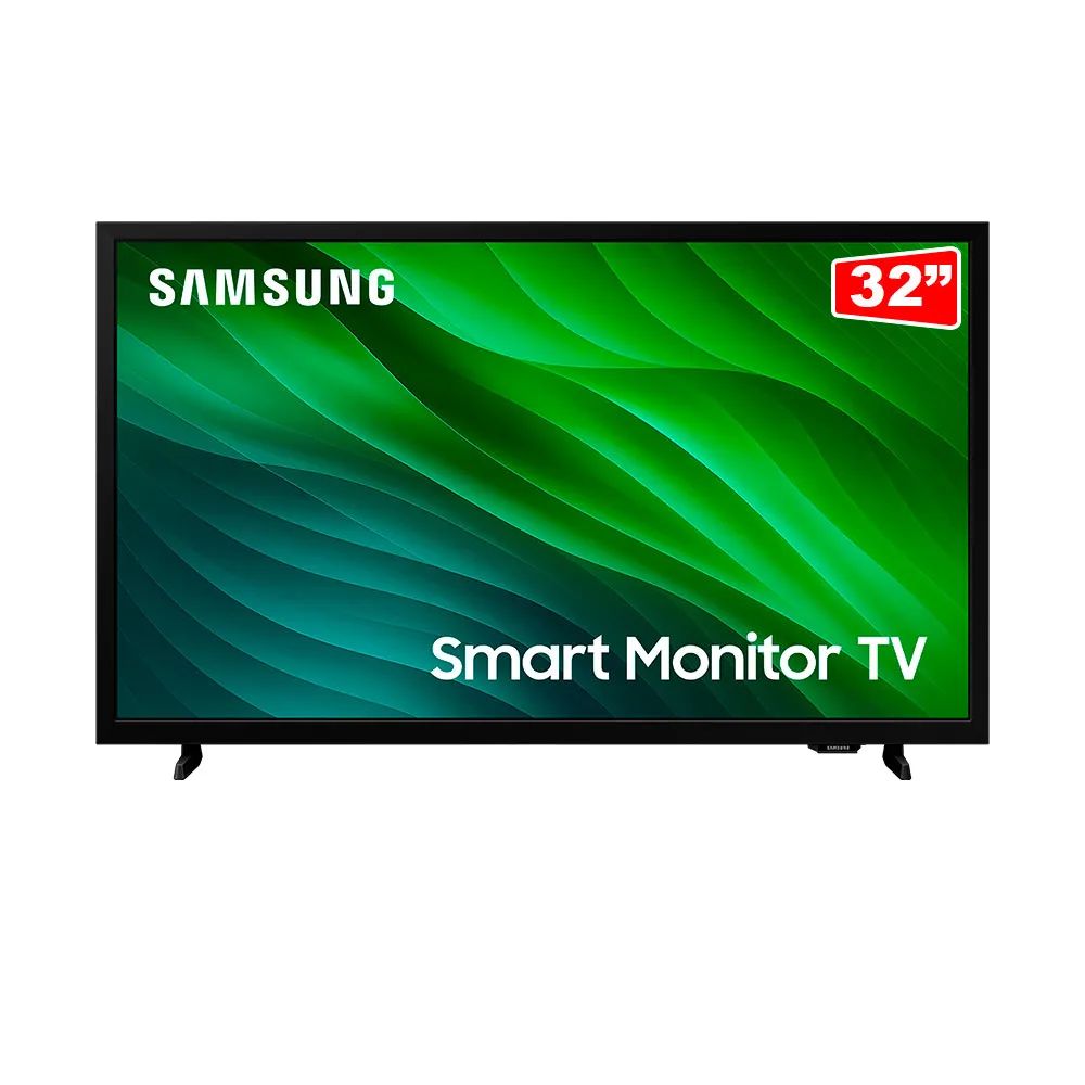 Smart TV Monitor Samsung HD ‎32" HDMI Sistema Operacional Tizen HDR PurColor H5000F(LS32H5000FGXZD)