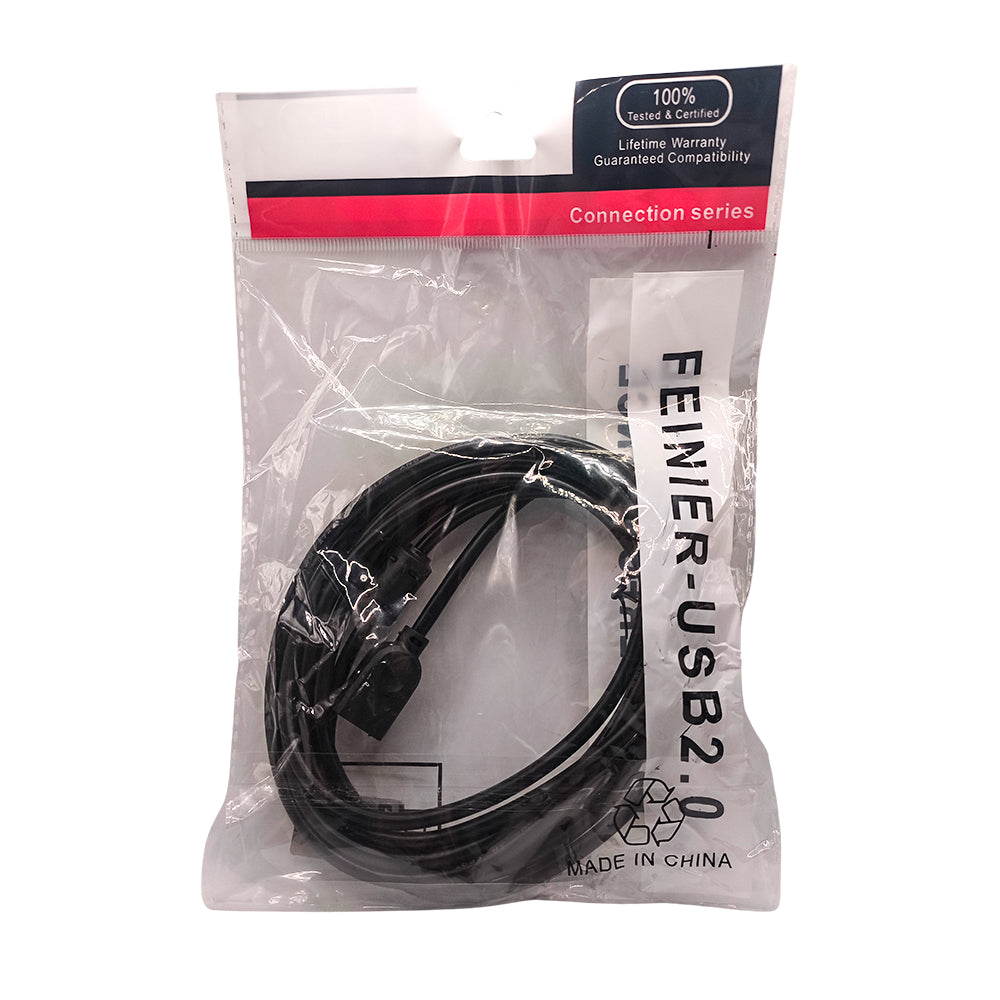 Cabo Extensor USB 2.0 Macho para Fêmea, AM+AF 3 Metros, Nextrading – Cod. 03933