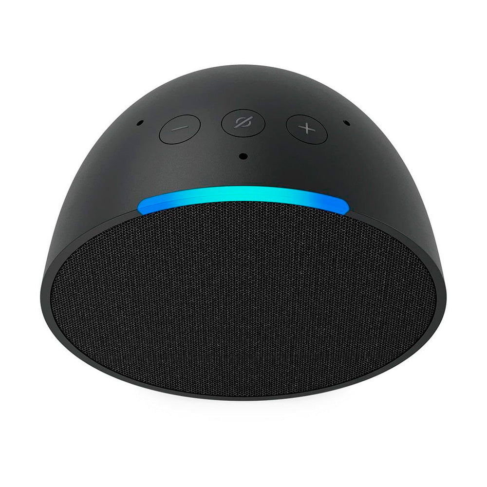 Echo Pop Smart Speaker Com Alexa, Controle De Voz, Wi-Fi, Alto Falantes Potentes - Preto