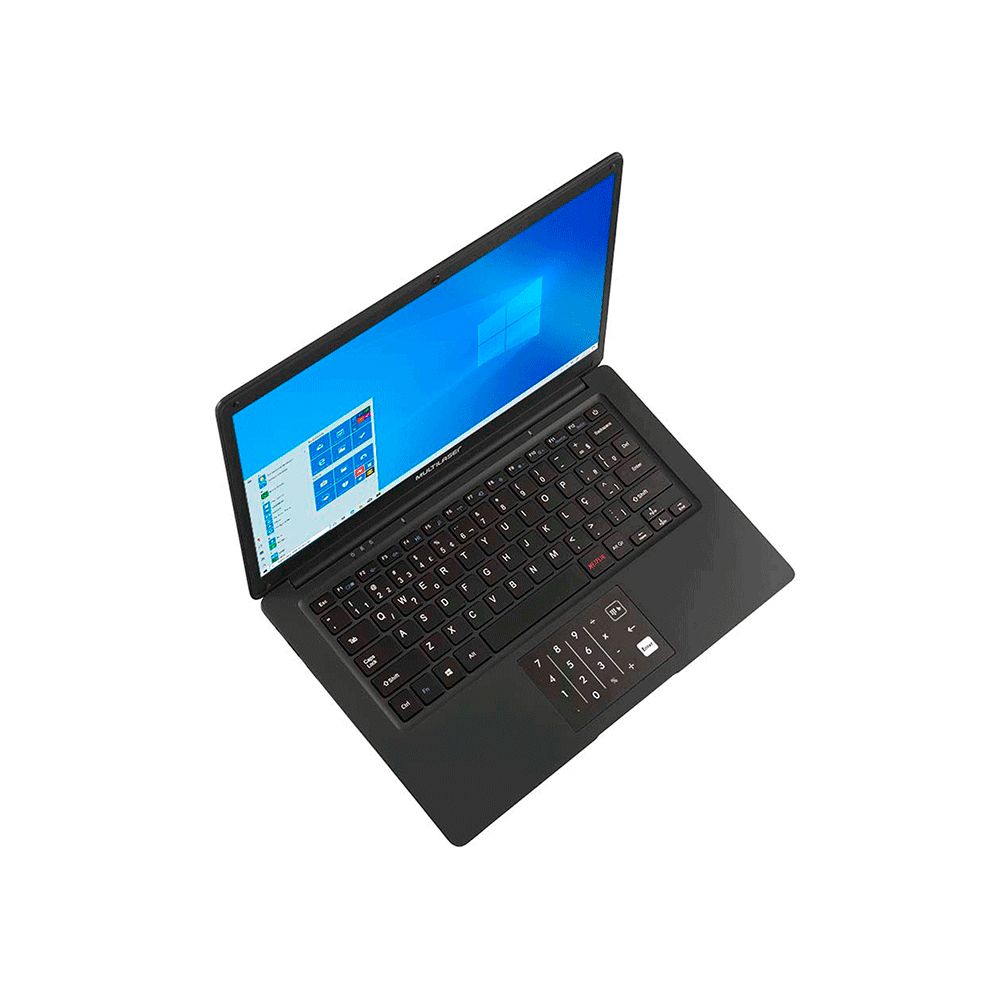Notebook Multilaser Legacy Book PC310 ML-SH26, Intel N3700, 4GB RAM, 64GB eMMC, 14,1" HD, Windows 10, Preto - Semi Novo
