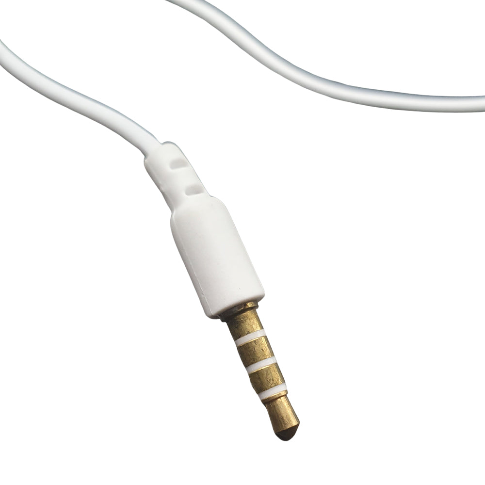 Fone de Ouvido Com Fio, Intra-Auricular, Super Bass, Com Microfone, Altomex, A-FN06- Branco
