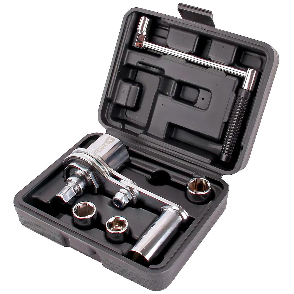Desforcímetro Veicular, Multiplicador de Torque, Portátil 1/2 Pol. 80KGf, Com 3 Soquetes e Maleta