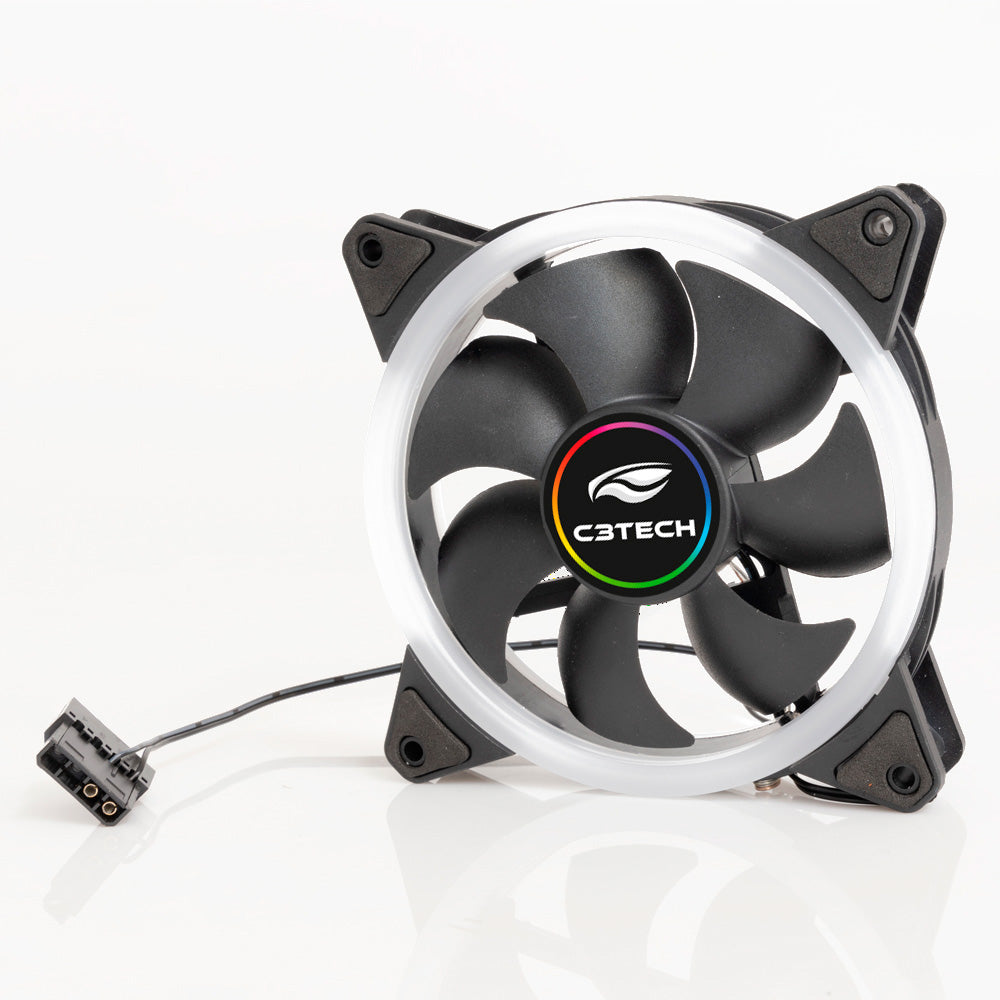 Cooler Fan F7-L130M Gaming Multicores 12CM - C3Tech