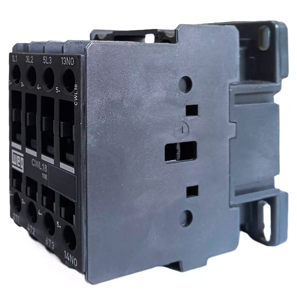 Contator Tripolar 18A, 380V, CWL18-10-30D33 - WEG